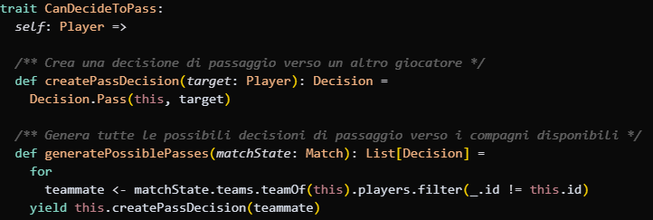 Example of Trait